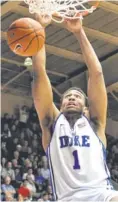  ?? ROB KINNAN, USA TODAY SPORTS ?? Duke’s Jabari Parker scored 22 points in his college debut.