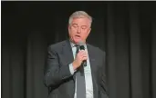  ?? KENNETH K. LAM/STAFF ?? U.S. Senate candidate David Trone, shown in 2023, has apologized for saying a racial slur in what he says was a slip of the tongue.