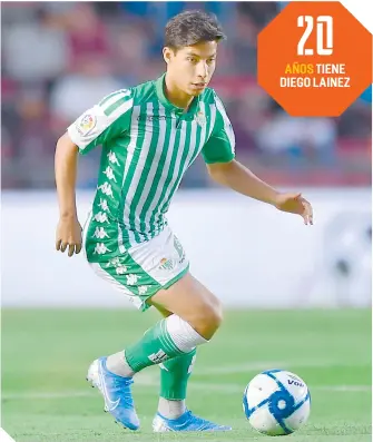  ?? FOTO: MEXSPORT ?? Diego ha ganado mucho prestigio en el futbol español.