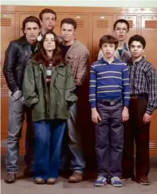  ?? NBC PHOTO ?? NBC had no idea what to do with “Freaks and Geeks,” the series that brought the likes of James Franco, Jason Segel, Linda Cardellini, and Seth Rogen to a network audience.