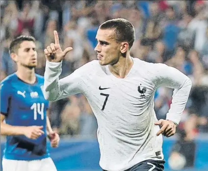  ?? FOTO: AP ?? Antoine Griezmann tiene que dar a conocer en breve dónde jugará la temporada que viene