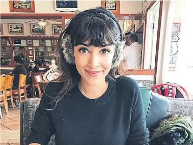  ??  ?? Hannah Simone, a Ryerson University grad, got her start on HGTV’s Space for Living before becoming a MuchMusic VJ.