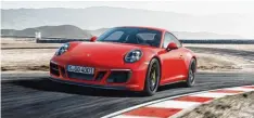  ?? Foto: Porsche ?? Besser auf die Rennstreck­e damit: der neue 911 Carrera GTS.