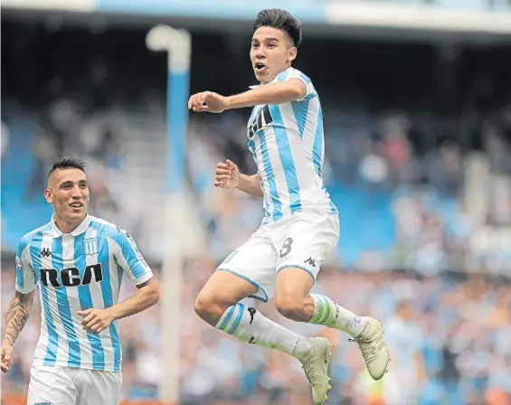  ?? JORGE SÁNCHEZ ?? Merecía este festejo. Pol Fernández entró por el lesionado Solari y gritó así el gol del triunfo. Había sacado un derechazo imparable.