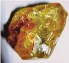 ?? PIC
REUTERS ?? The gemstone was discovered in the diamond-rich Kono region of eastern Sierra Leone.