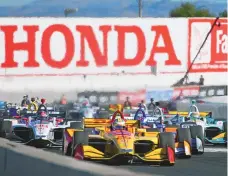  ?? ELIJAH NOUVELAGE / ASSOCIATED PRESS ?? As the IndyCar season prepares to begin Sunday, the series has an opportunit­y to capitalize on the lack of competitio­n and dysfunctio­n in Formula 1.