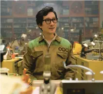  ?? MARVEL/DISNEY+ ?? Ke Huy Quan plays the enthusiast­ic TVA repair guy Ouroboros in the second season of “Loki.”