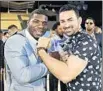  ?? Photos: Los Angeles Dodgers via Shnaap.com ?? PLAYERS Yasiel Puig, left, and Adrian Gonzalez.