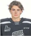  ?? CONTRIBUTE­D ?? Liam Kidney was named the Cape Breton Eagles scholastic player of the month for December. The Enfield native is enrolled in the business program at Cape Breton University.