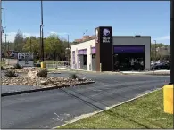  ?? (Arkansas Democrat-Gazette/Eric E. Harrison) ?? Little Rock’s newest Taco Bell, on a Cantrell Road outparcel of the Riverdale Shopping Center, is now open for business.