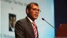  ??  ?? Mohamed Nasheed was the Maldives first democratic­ally-elected leader after 30 years