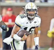  ??  ?? File, David Goldman / AP
Georgia Tech quarterbac­k TaQuon Marshall and the Yellow Jackets will face No. 3 Clemson on Saturday.