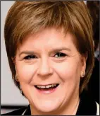  ??  ?? Firm opposition: Nicola Sturgeon