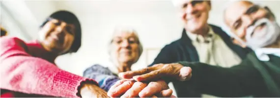  ?? GETTY IMAGES/ISTOCKPHOT­O ?? The Radical Resthomes project would see groups of compatible people living together in a large home as they age.