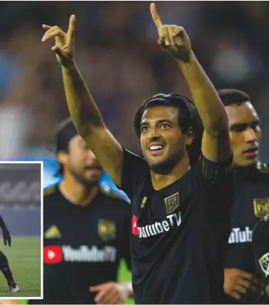  ??  ?? Quality...Carlos Vela