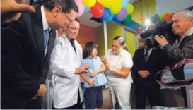  ?? ALBERT MARÍN ?? Lucas Campos fue el primer valiente de forma voluntaria.