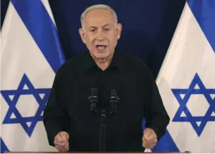  ?? © AP ?? De Verenigde Staten voeren de druk op Netanyahu op.