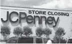  ?? MIKE KALASNIK/ FLICKR ?? J. C. Penney is on route to another Chapter 11, unless holiday sales are strong and sales remain strong into 2021.