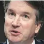  ??  ?? Brett Kavanaugh