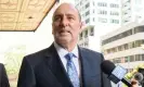  ?? Photograph: Bianca de Marchi/AAP ?? Former Hillsong pastor Brian Houston arrives at the Downing Centre local court in Sydney.