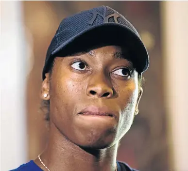  ?? / ALET PRETORIUS / GALLO IMAGES ?? Champion athlete Caster Semenya faces IAAF scrutiny.