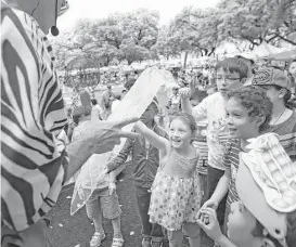  ?? Houston Chronicle file ?? The McDonald’s Children’s Festival features plenty of fun activities for the kids during its two-day run.