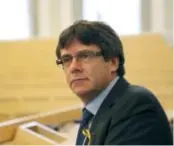  ?? FOTO EPA-EFE ?? Carles Puigdemont.