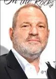  ??  ?? HARVEY WEINSTEIN