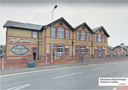  ?? GOOGLE ?? Kitchener Road Primary School in Canton