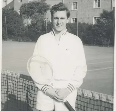  ??  ?? 0 Jim Mcneillage was a master of many sports, but first shone at tennis