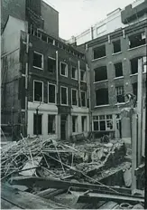  ??  ?? Racquet Court in the midst of demolition, 1972 its tragic