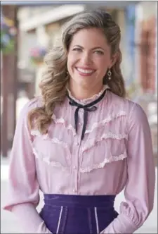  ??  ?? Pascale Hutton in “When Calls the Heart”