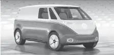  ??  ?? The VW I.D. Buzz Cargo concept comes with intriguing high-tech features.