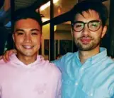  ??  ?? Edgar Allan Guzman (left) and Joross Gamboa