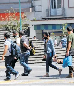  ?? /JESÚS ESCAMIROZA ?? Llaman a la población a mantener medidas sanitaria