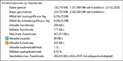  ??  ?? Normalerwe­ise muss eine SSD in einem Windows-rechner mehr lesen als schreiben. Wie es um das Leseschrei­b-verhältnis bei Ihrem System bestellt ist, zeigen Analysetoo­ls wie HD Sentinel.