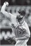  ?? ASSOCIATED PRESS FILE PHOTO ?? Detroit Tigers pitcher Michael Fulmer is the Tigers lone representa­tive at the All-Star game.