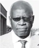  ??  ?? Minister Patrick Chinamasa