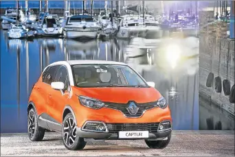 ??  ?? FRESH FRENCH: The Renault Captur Crossover is the marque’s latest addition to its fresh and diverse model line-up
