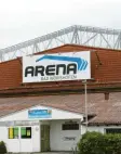  ??  ?? Die Arena sollte in den Sommermona­ten als Veranstalt­ungshalle dienen.