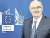  ??  ?? Experience: Phil Hogan hopes to land a significan­t portfolio to maintain Irish EU influence