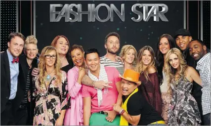  ??  ?? Up-and-coming designers show off their creations on new TV show, Fashion Star; viewers can buy the winner online the following day.