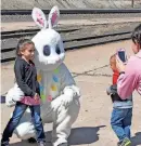  ?? PROVIDED BY PUEBLO RAILWAYMUS­EUM ?? The Pueblo Railway Museum will kick off its 2024 train ride season March 30 with a special visit from the Easter Bunny.