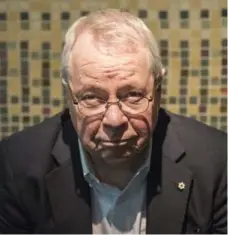  ?? RANDY RISLING/TORONTO STAR FILE PHOTO ?? Former Toronto mayor David Crombie says Ottawa has “no connection to or institutio­nal memory of cities.”