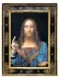  ??  ?? Salvator Mundi, an ethereal portrait of Jesus from c1500, which may or may not have been painted by Leonardo da Vinci