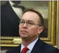  ??  ?? Mick Mulvaney will become the U.S. special envoy for Northern Ireland.