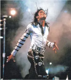  ?? FOTO: IMAGO ?? Pure Energie: Michael Jackson 1989 bei einem Auftritt.