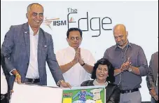  ?? HT PHOTO ?? Deepa Malik at the launch of The Edge course on Tuesday.