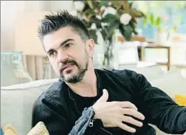  ?? MEDIASET ?? Juanes prepara nuevo disco y presenta Mis planes son amarte