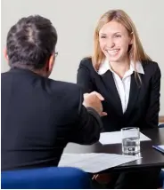  ??  ?? Don’t assume an internal interview will be casual and friendly, be sure to be prepared